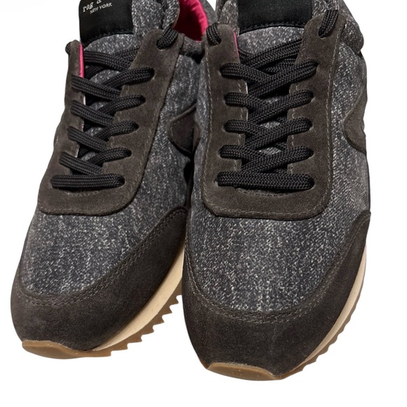 Rag & Bone Retro Charcoal and pink Sneakers,NWT,Size 37,Made in Vietnam - Picture 6 of 10